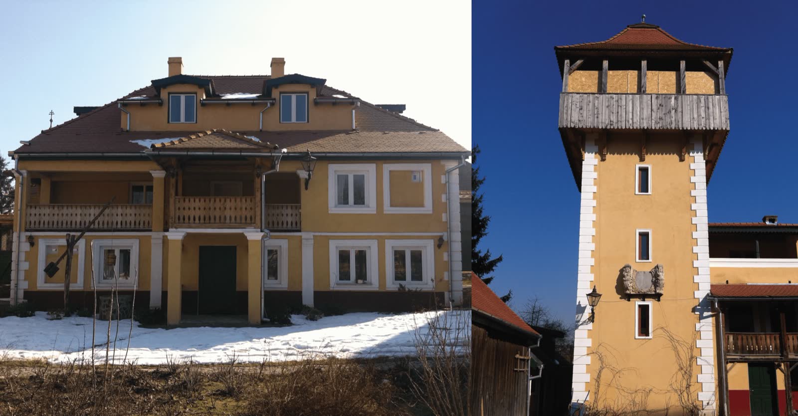 Reședință construită în Daia